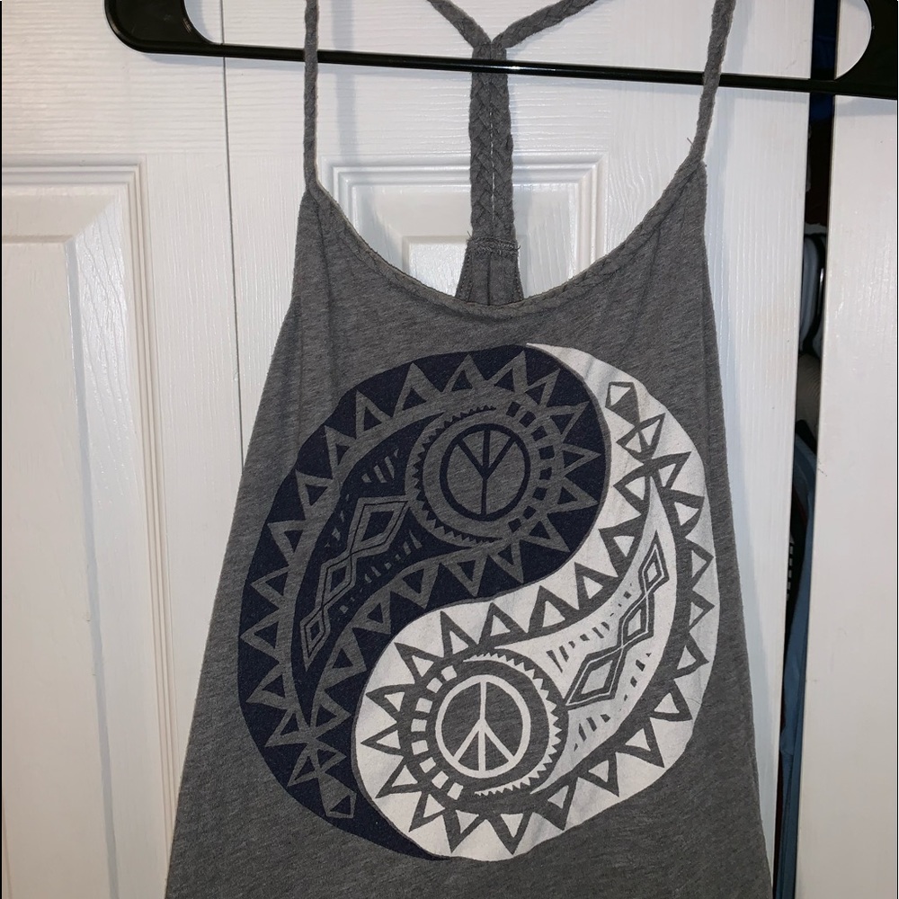 Yin Yang Braided tank